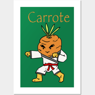 carrot Karate Posters and Art